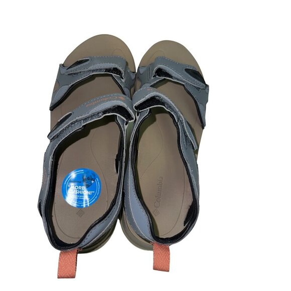 NEW! Columbia 2 Strap Sandal Graphite Owl Grey Techlite Men's Size 11 - Picture 7 of 8